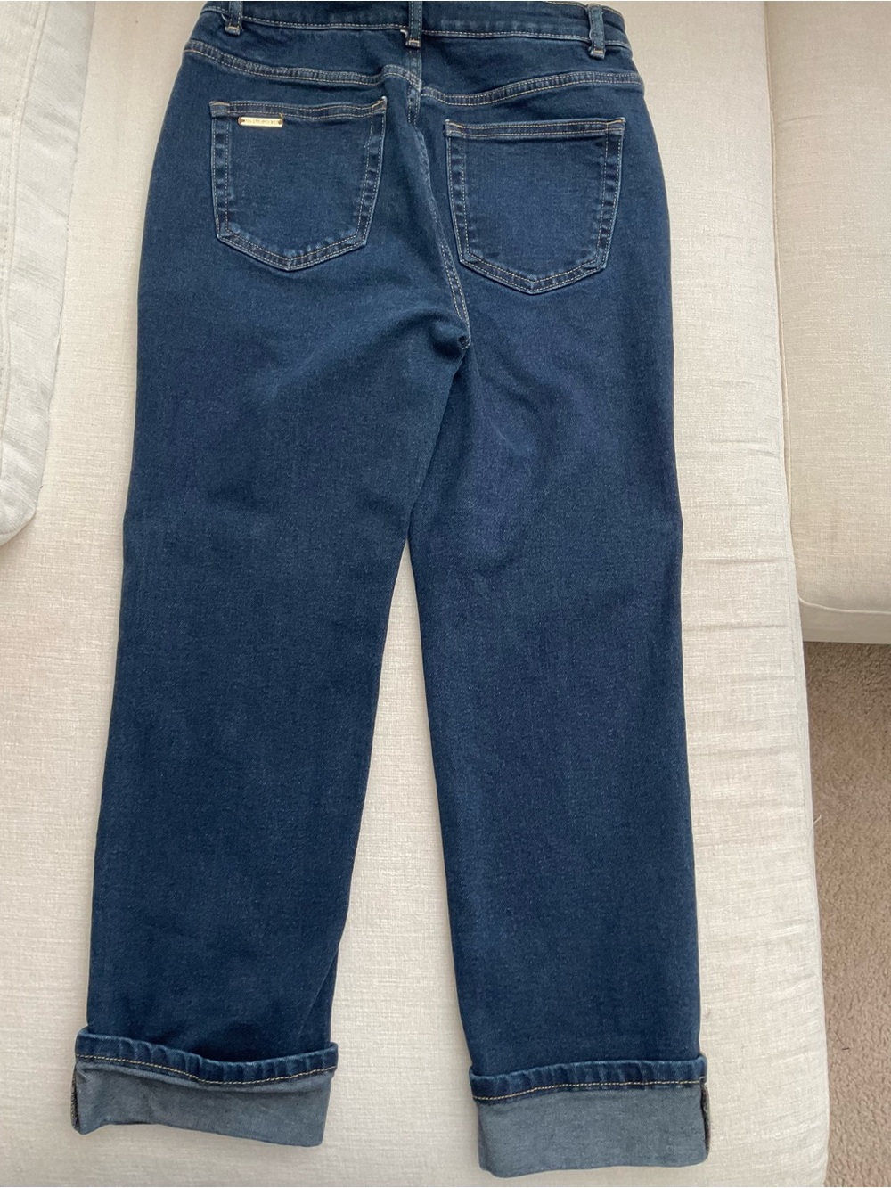 Michael Kors Dark Wash Denim Women’s Jeans - Picture 5 of 8
